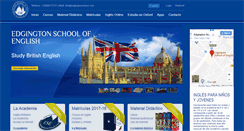 Desktop Screenshot of edgingtonschool.com